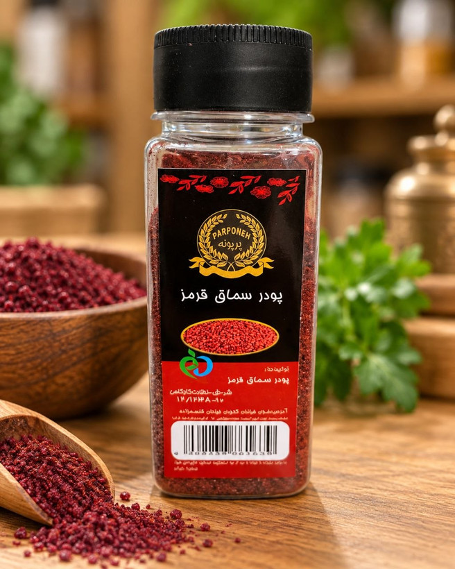 پودر سماق قرمز ۷۰ گرم پت پرپونه